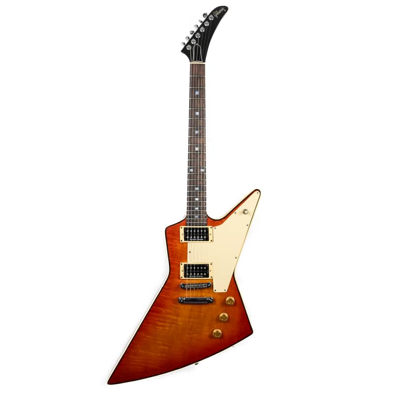 Gibson Explorer ギブソン　エクスプローラー　1990 Gibson 1990 Explorer '76 Sunburst | Reverb