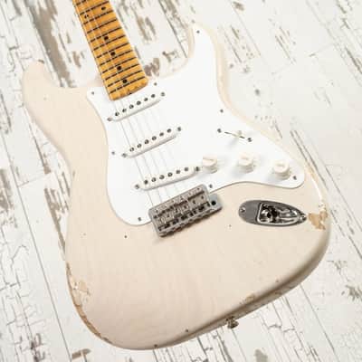Fender Custom Shop LTD Fat '54 Relic Stratocaster - 2024 - White Blonde image 13