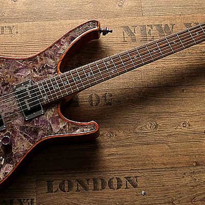 Zerberus-Guitars Gorgonized Nemesis 2016 Amethyst image 3