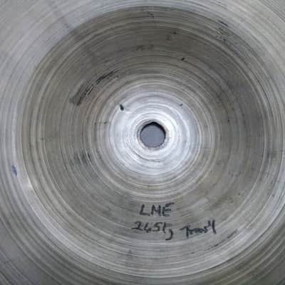 Zildjian 22" Avedis Trans Stamp T4 - 1950s Sizzler - 2651 gm brilliant finish image 8