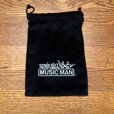 Genuine Ernie Ball Music Man Black Velvet Accessory Bag Pouch Satchell image 3