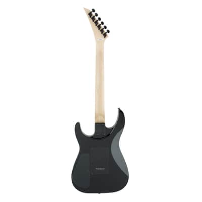 Used Jackson JS Series Dinky JS12 Electric Guitar Gloss Black w/Amaranth FB image 8