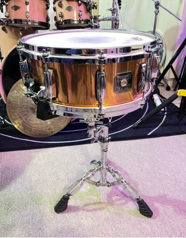 Snare Gretsch USA Custom Bronze 5.5x14" image 1