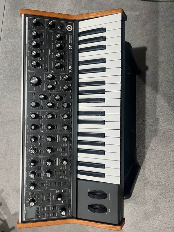 Moog Subsequent 37 Analog Synth Like New, Used Once 2026 - Black image 1