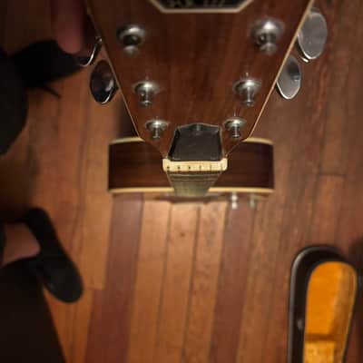 Rare - F.A.M.E. - 747 Chet Atkins Acoustic Electric - OG Case - Project / Repair image 14