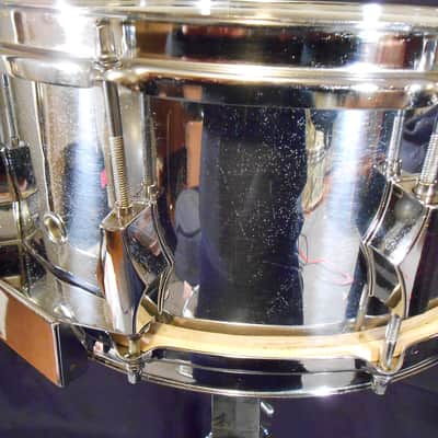Buddy Rich's Fibes 5.5x14 SFT 1970s Snare Drum, Authenticated image 4