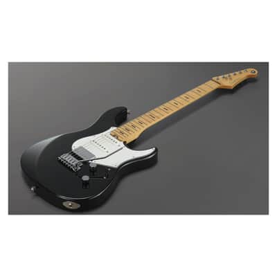 Yamaha Pacifica Professional 6-String Right-Handed Electric Guitar with Maple Fingerboard, C-Shape Maple Neck, and Reflectone Pickups (Black Metallic) image 3