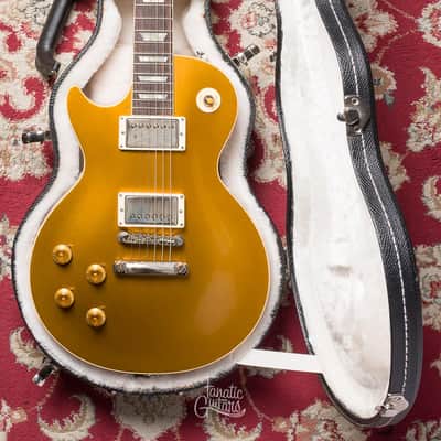 Gibson Les Paul Standard '57 Reissue Left-Handed - Goldtop Darkback VOS #742109 Second Hand image 2