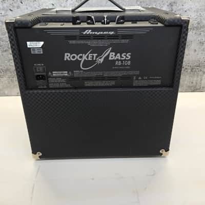Ampeg RB-108 Rocket Bass 30-Watt 1x8" Bass Combo 2021 - Present - Blue Check image 3