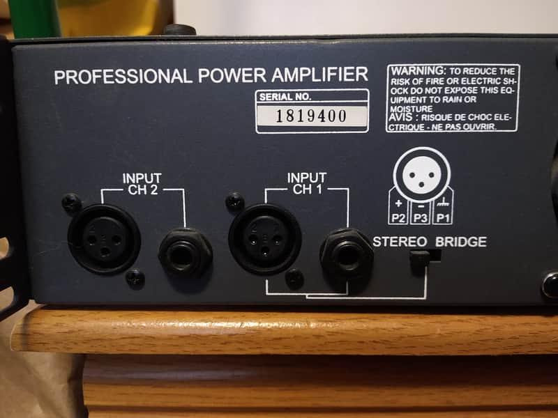 American Audio V1000 Stereo power amplifier 1000w | Reverb