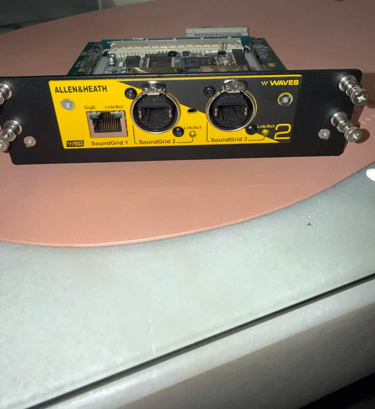 Allen & Heath sound grid waves card V2 with M-DL-ADAPT image 1