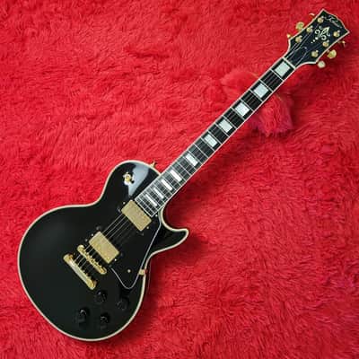 2018 Tokai LC220S Les Paul Custom Black Beauty Premium Series - Black - With Original Hard Case - Made In Japan MIJ image 2