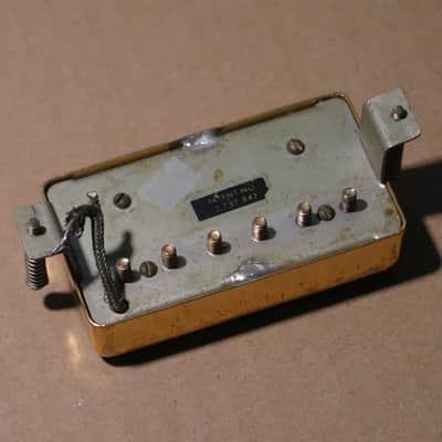 Gibson Humbucker Gibson embossed cover early 70s - gold image 5