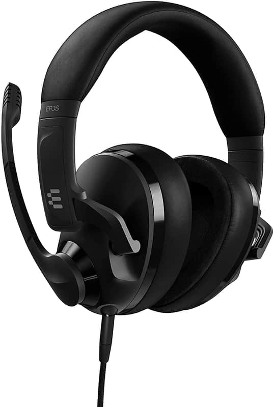 EPOS - 1000888 - H3 Closed Acoustic Headset with Noise-Cancelling Mic - Black image 1