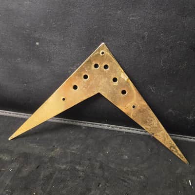 Unknown Flying V Tail Piece - Aged Gold image 3