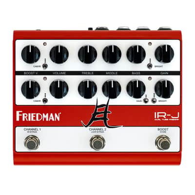 Friedman IR-J Jake E. Lee Signature Dual Tube Preamp 2024 - Present - Red / White image 10