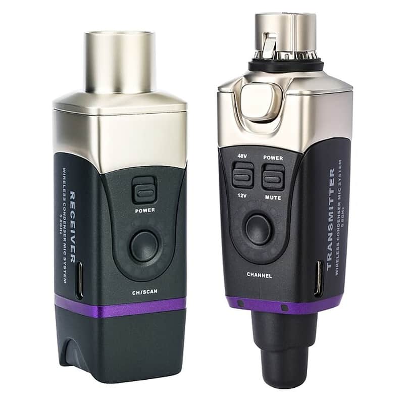 XVIVE U35C BK Dual Wireless Condenser Digitales Drahtlos-Mikrofon-System 5.8GHz image 1