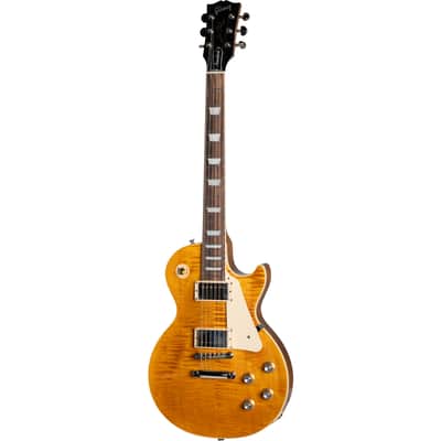 Gibson Les Paul Standard 60s Figured Top Electric Guitar - Honey Amber image 4