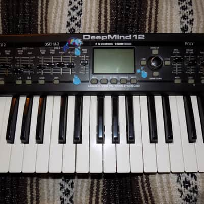 Behringer DeepMind 12 49-Key 12-Voice Polyphonic Analog Synth 2016 - Present - Black image 3