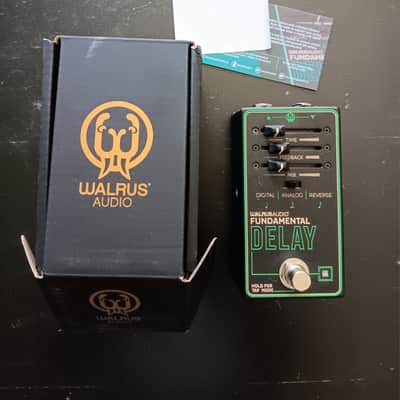 Walrus Audio Fundamental Delay 2023 - Present - Black / Green image 1