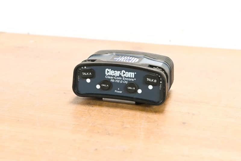 Clear-Com RS-702 Two-Channel Intercom Beltpack CG012T0 image 1
