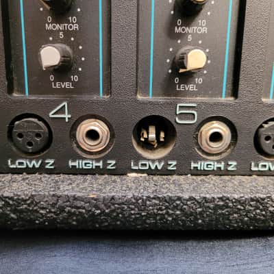 Peavey XR600C 6-Channel Mixer Amp Series 400BH 1994 image 8