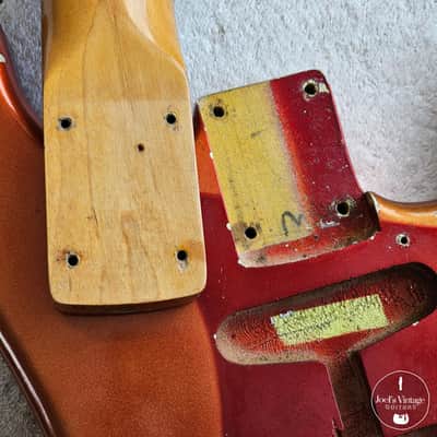 Fender Stratocaster 1965 Candy Apple Red L Plate image 8