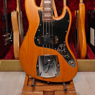 Fender Jazz Bass 3-Bolt with Maple Fretboard 1978 Stripped image 11