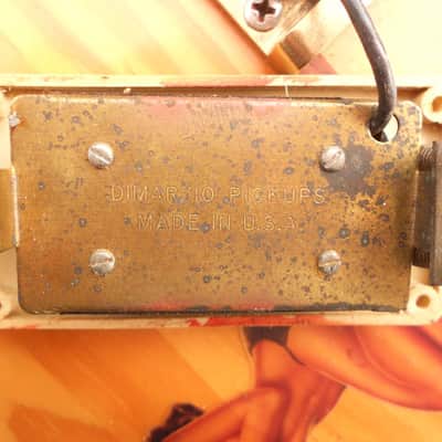 Eko CX7 original vintage 70' guitar - Di Marzio pickup image 9