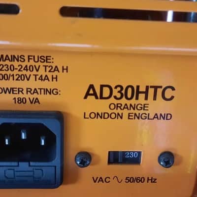 Orange AD30HTC 2-Channel 30-Watt Guitar Amp Head WITH CASE image 4