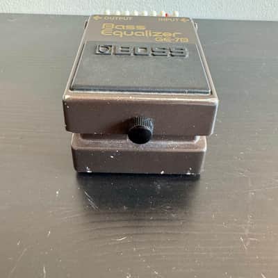 Boss GE-7B Bass Equalizer (1987) - Black Label - Made in Japan - Excellent ! image 3