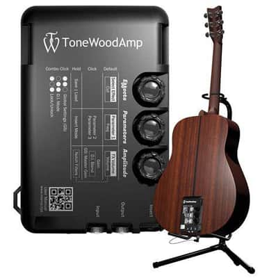 HONZ Tech ToneWood Amp for Acoustic Guitar 2010s - Black image 1
