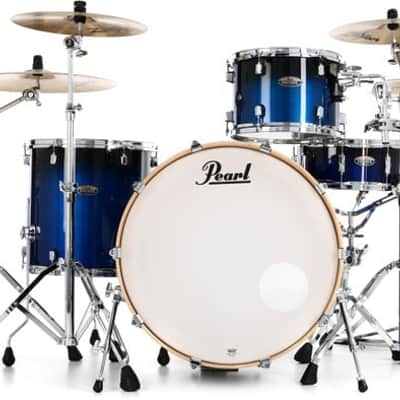 Pearl Decade Maple DMP943XP/C 3-piece Shell Pack - Gloss Kobalt Fade Lacquer (DMP943XPC216d1) image 2