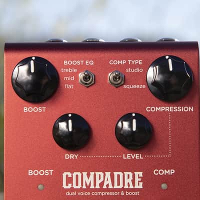 Strymon Compadre Dual Voice Compressor & Boost Pedal image 3