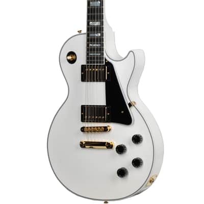 Gibson Les Paul Custom Electric Guitar w/ Ebony Fingerboard - Alpine White image 1