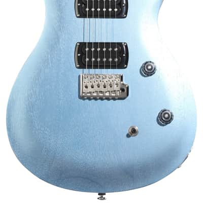PRS SE CE 24 Standard Satin Electric Guitar - Ice Blue Metallic image 2
