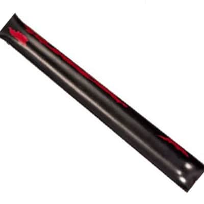 Vintage Icon Series V12 Distressed Single P90 - Black over Cherry Red image 6