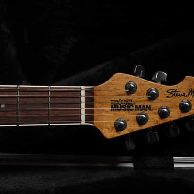 MusicMan BFR Steve Morse LTD 2017 - Tahitian Blue Quilt image 4