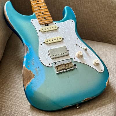 Friedman Vintage S 2025 - Heavy Relic Turquoise Sparkle image 1