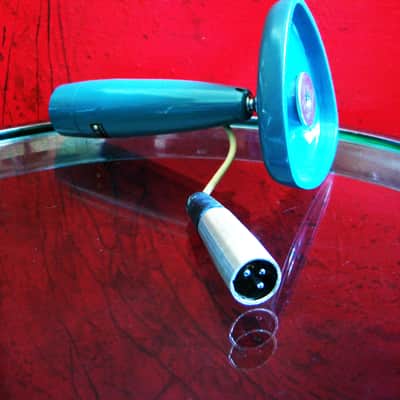 Vintage 1960's Lafayette 99-4530 dynamic microphone w stand & cable Calrad Lafayette prop display # 1 image 9