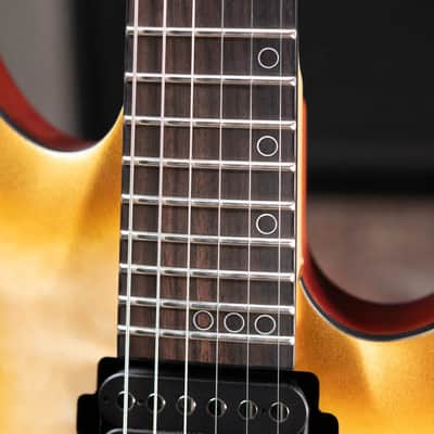 Schecter Omen Extreme-II Electric Guitar - Gold Rush image 9