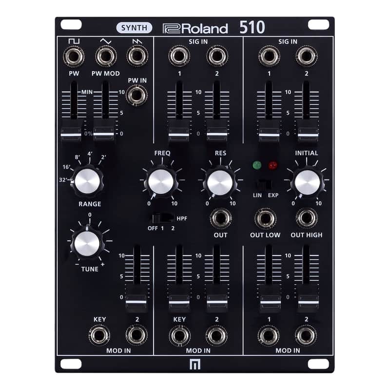 Roland System-500 510 Eurorack Single-Voice Analog Synthesizer Module image 1