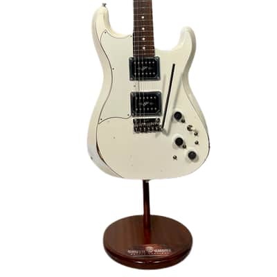Fiam Guitars Mirari F5 2022 Aged White over Gold, by past Ronin luthier Izzy Lugo (Authorized Fiam Dealer) image 4