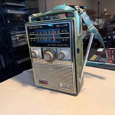 Vintage Solid State GATOR SKIN Fortune Instant Sound Am/fm Radio Tested Works🔥 image 3