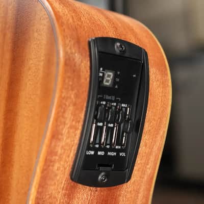 Taylor GS Mini-e Mahogany Left-Handed Acoustic/Electric Guitar - Mahogany with Gig Bag image 9