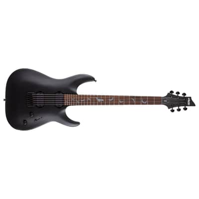 Damien 6 - Satin Black Schecter image 2