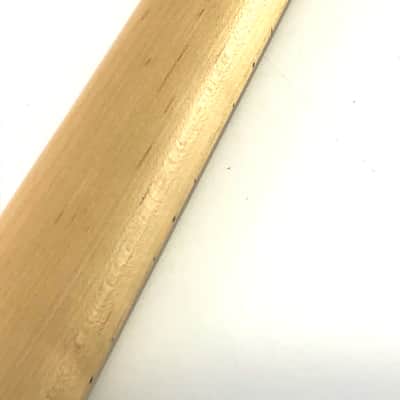 BG Viper Custom Project Guitar Neck Light Relic Satin Rock Maple Jumbo Frets Luthier Project! image 4