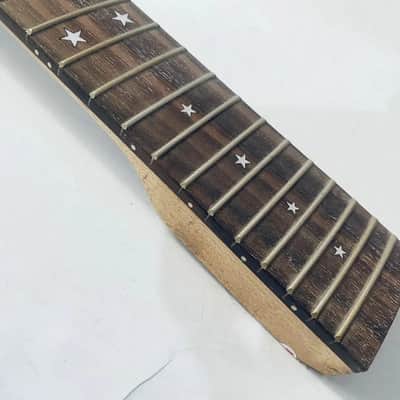 Purple Mini Guitar Maple Wood Neck, 22 Frets Rosewood Fingerboard image 6
