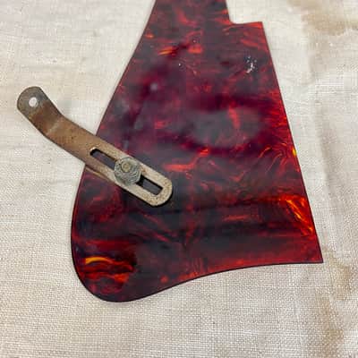 Vintage Gibson ES-125 Pickguard 1950s-1960s Tortoiseshell w/ Bracket image 4