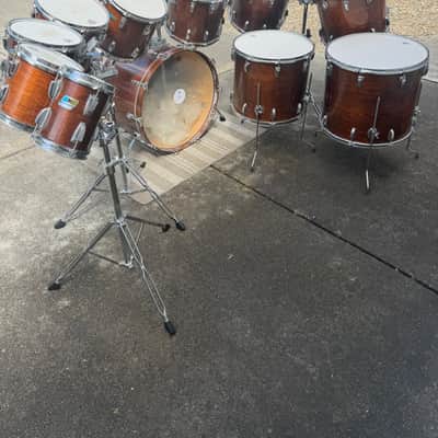 Ludwig Octopus 1982 - Mahogany image 4
